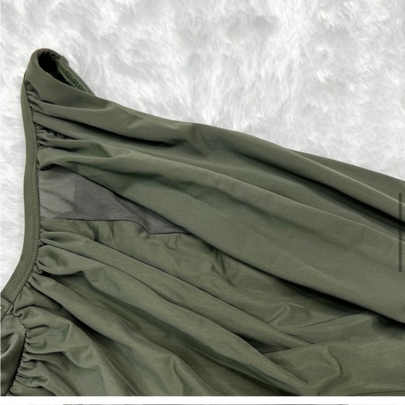 Like New miraclesuit Jena one shoulder bathing suit - Picture 5 of 7